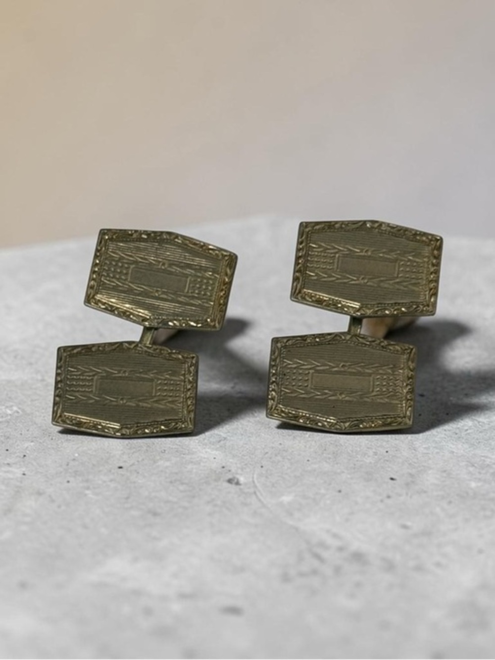 🫶🏻 Vintage Hayward Rectangular Cufflinks